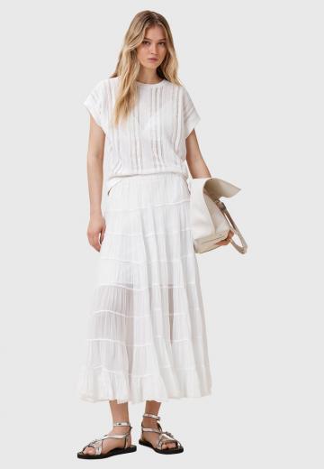 Юбка с воланами