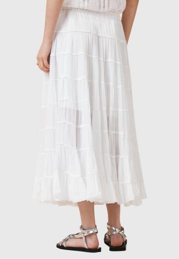 Юбка с воланами