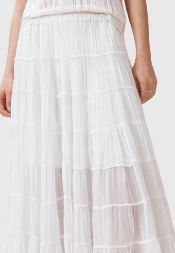 Юбка с воланами