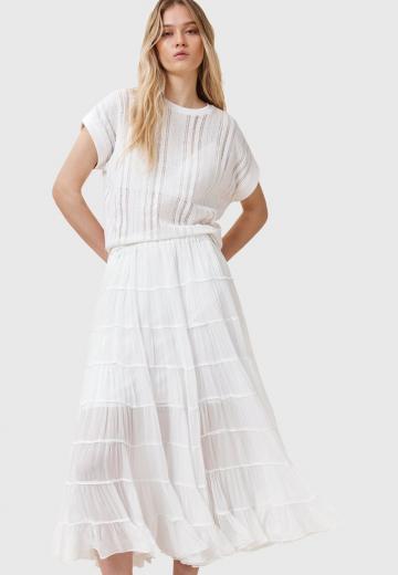 Юбка с воланами