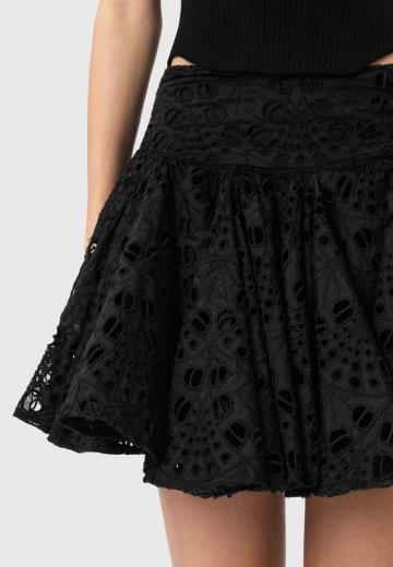 Юбка с воланами