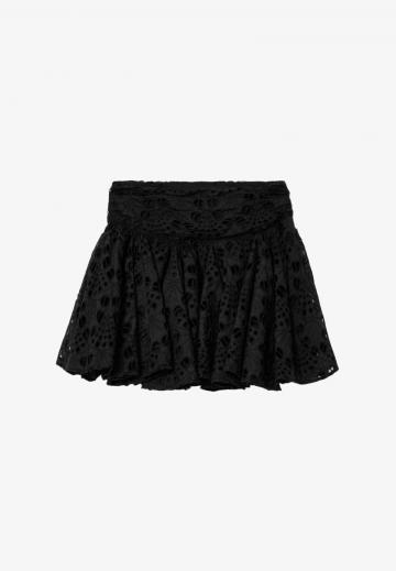 Юбка с воланами