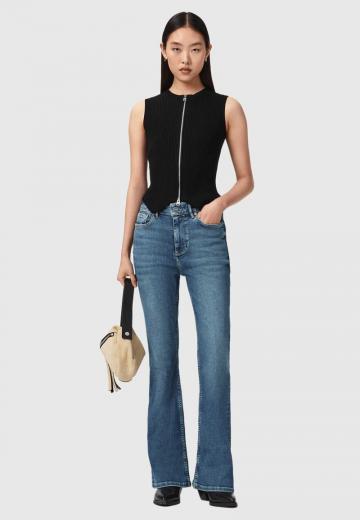 Клешеные джинсы