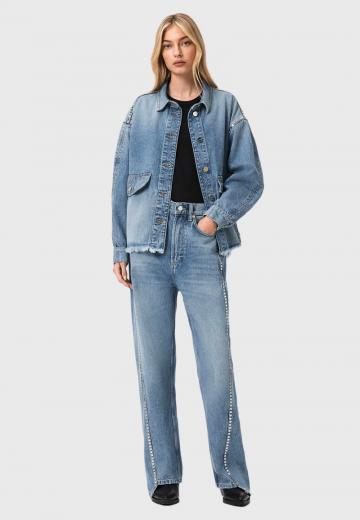 Прямые джинсы