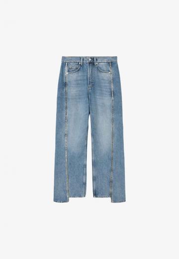 Прямые джинсы