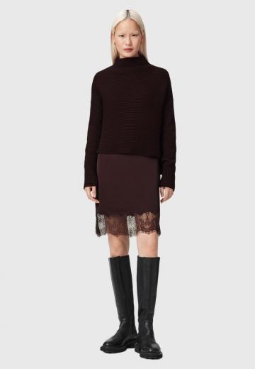 Вязаное платье