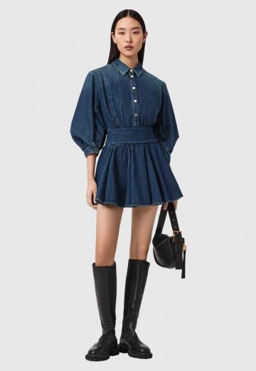 Джинсовое платье