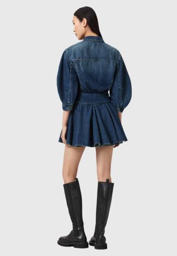 Джинсовое платье