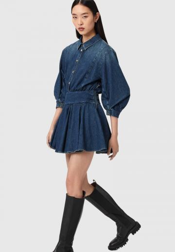 Джинсовое платье