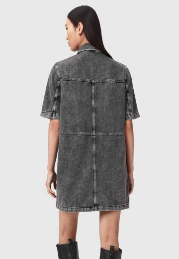 Джинсовое платье