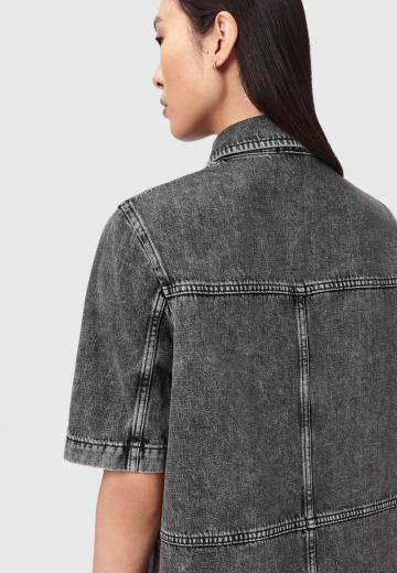 Джинсовое платье