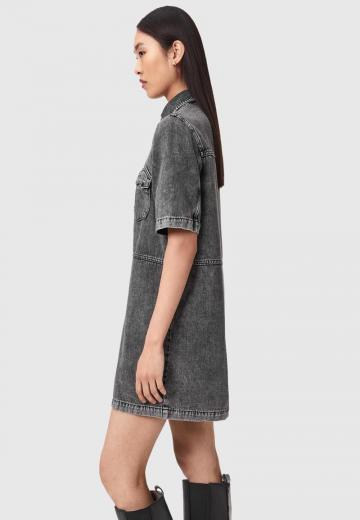 Джинсовое платье