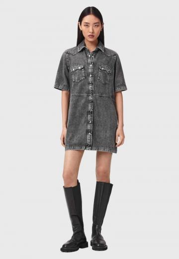 Джинсовое платье