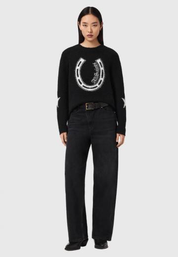 Длинный пуловер