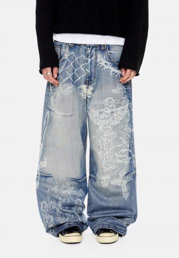 Свободные джинсы