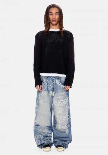 Свободные джинсы