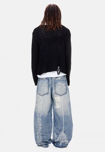 Свободные джинсы