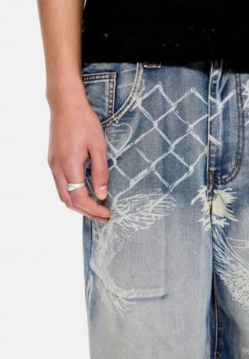 Свободные джинсы