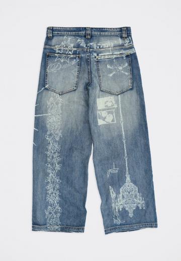 Свободные джинсы