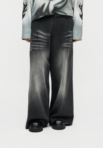 Прямые джинсы