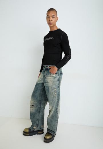 Свободные джинсы