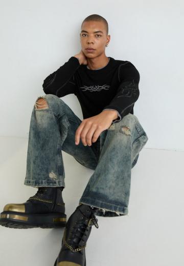 Свободные джинсы