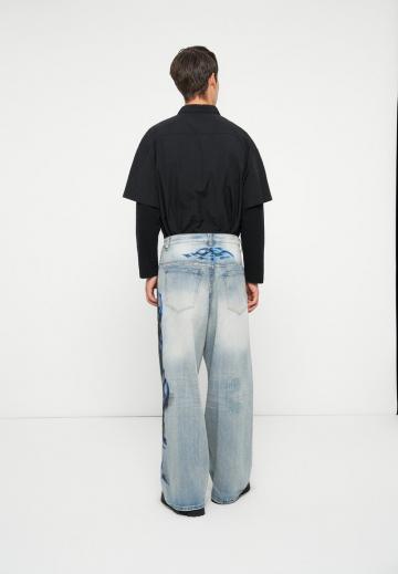 Прямые джинсы