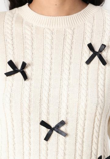 Пуловер с коротким рукавом