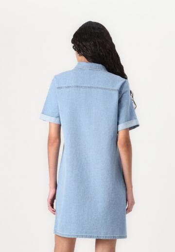 Джинсовое платье