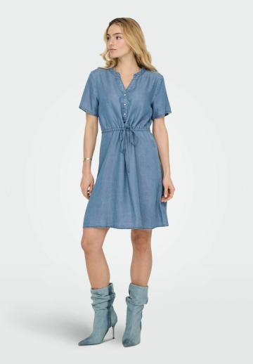 Джинсовое платье