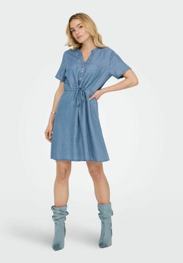 Джинсовое платье