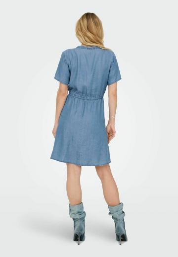 Джинсовое платье