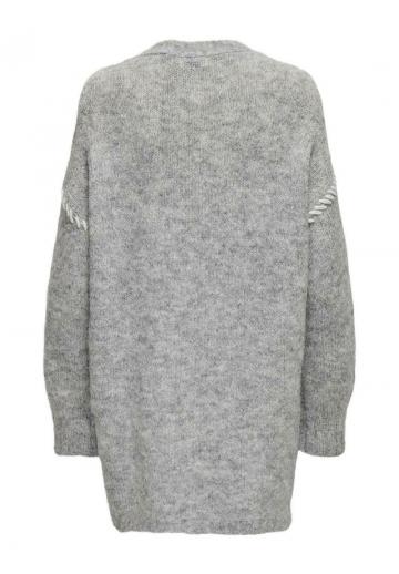 Длинный жилет