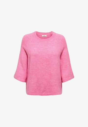 Пуловер с рукавом три четверти