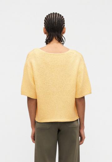 Пуловер с коротким рукавом