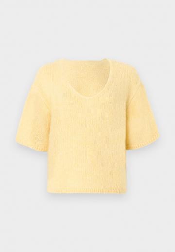 Пуловер с коротким рукавом