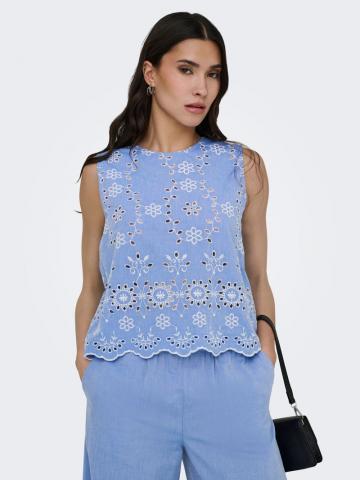 Блузка без рукавов