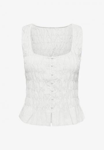 Блузка без рукавов