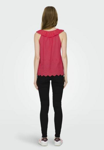 Блузка без рукавов