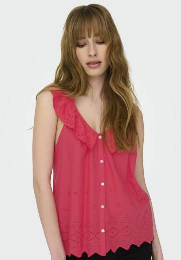Блузка без рукавов