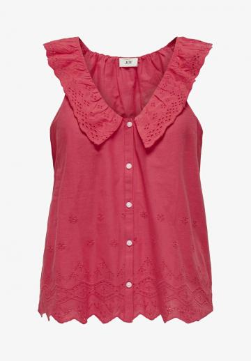 Блузка без рукавов