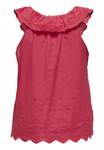 Блузка без рукавов