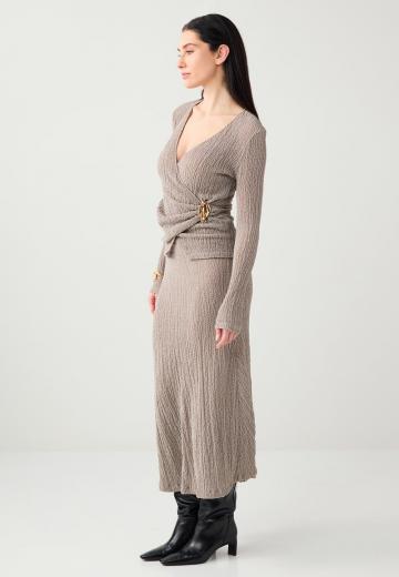 Вязаная юбка