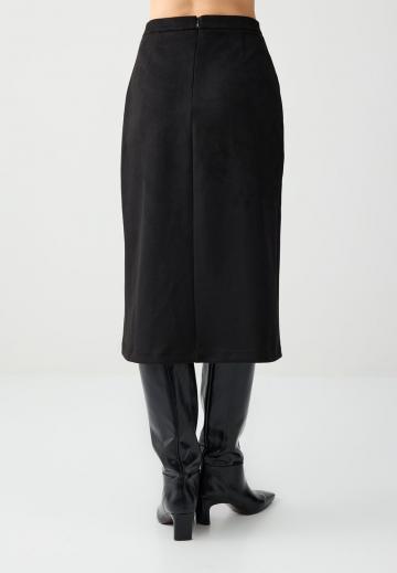 Кожаная юбка