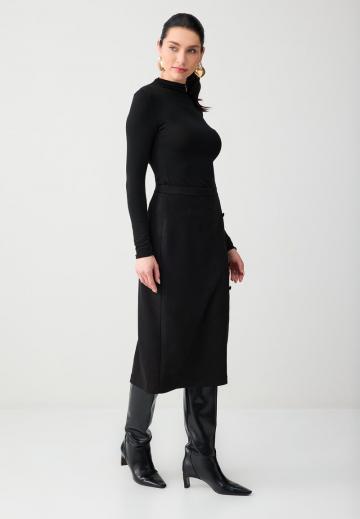 Кожаная юбка