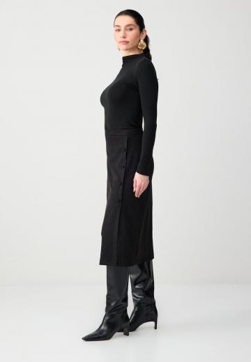 Кожаная юбка