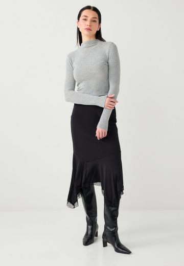 Юбка с воланами