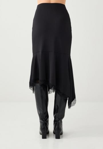 Юбка с воланами