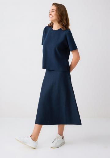 Вязаная юбка