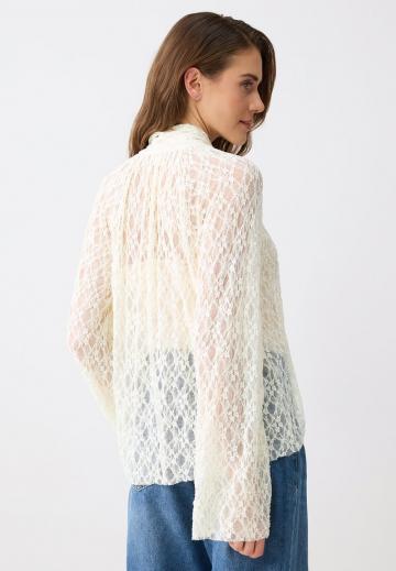 Кружевная блузка